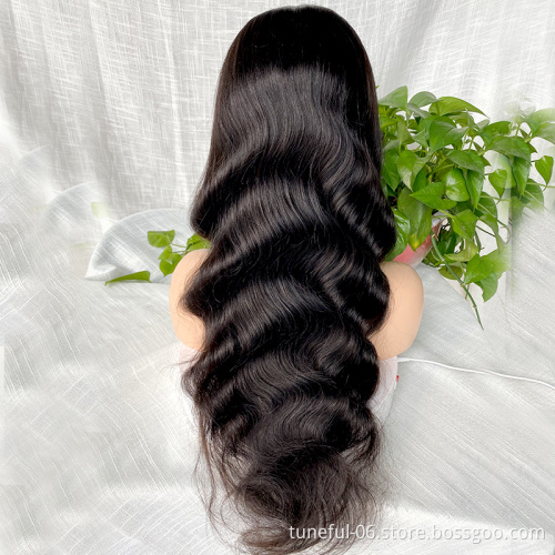 Peruvian Lace Front Wigs Natural Curly Full Lace Human Hair Wig For Black Women Glueless Cuticle Aligned Lace Frontal Wigs